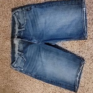 Size 12 Silver jeans bermuda shorts